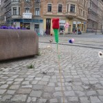 Eine Häkeltulpe