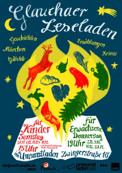 Vorlesen und lesen lassen ist das Motto im Advent im Umsonstladen