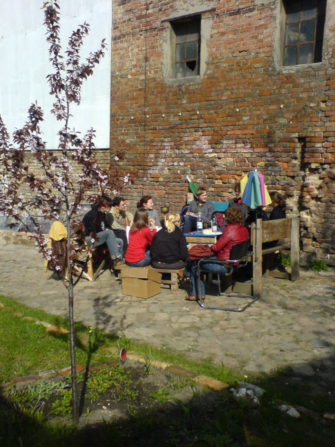 Die Fête-Crew im Stadtgarten