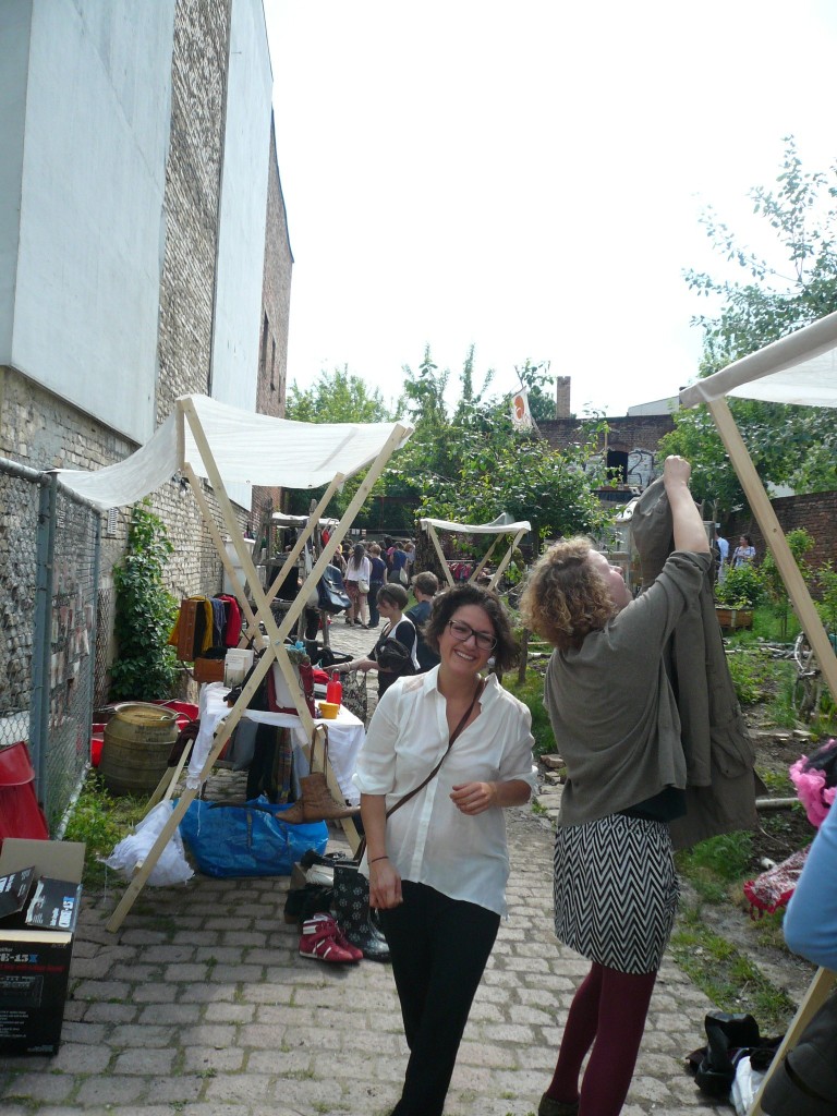 Willkommen beim 1.Stadtgarten-Flohmarkt