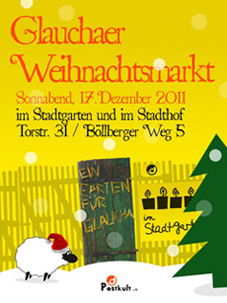 Flyer Weihnachtsmarkt 2001